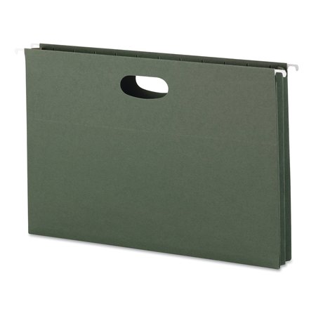 Smead Hanging Pocket Folder Green, PK25 64318